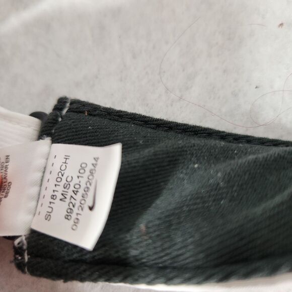 Nike Just Doit Dri Fit Visor  White Adjustable Logo Golf - Picture 4 of 6